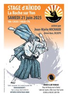Le 21 juin 2025 Stage d'aïkido