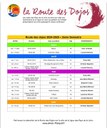 Prenez la Route Des Dojos ! 2024-2025 Prenez la Route Des Dojos ! 2024-2025