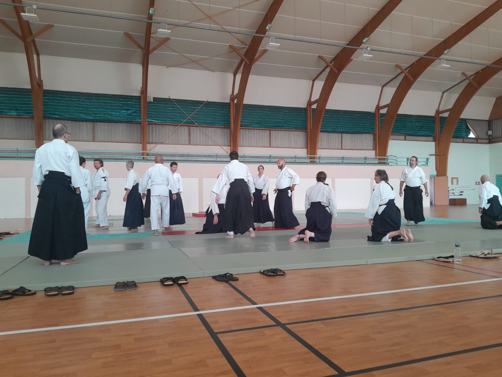 Stage d'été aïkido Bourgneuf-en-retz . Shochu geiko 2025